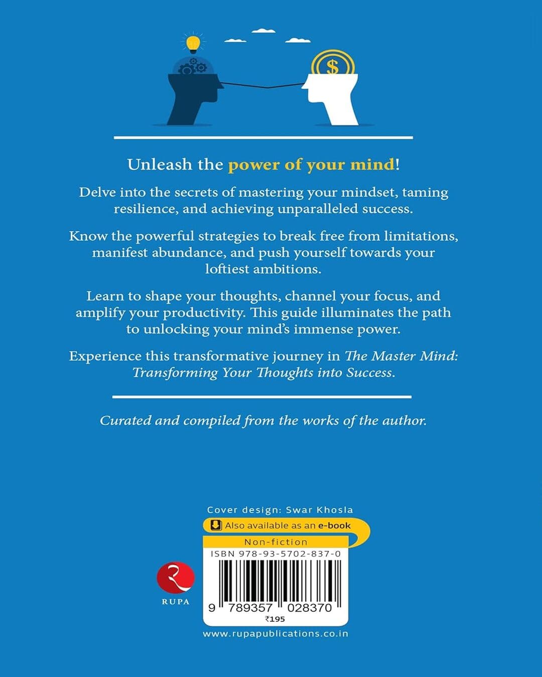 The Master Mind Transforming Your Thoughts Into Success by Napoleon Hill [Paperback]