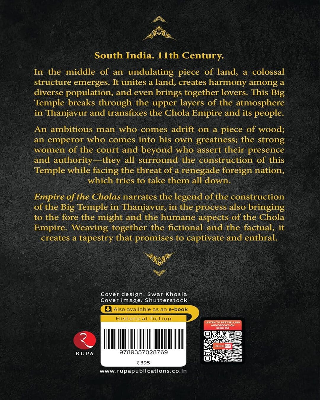 Empire Of The Cholas by Siddharth N. Vijayaraghavan [Paperback]