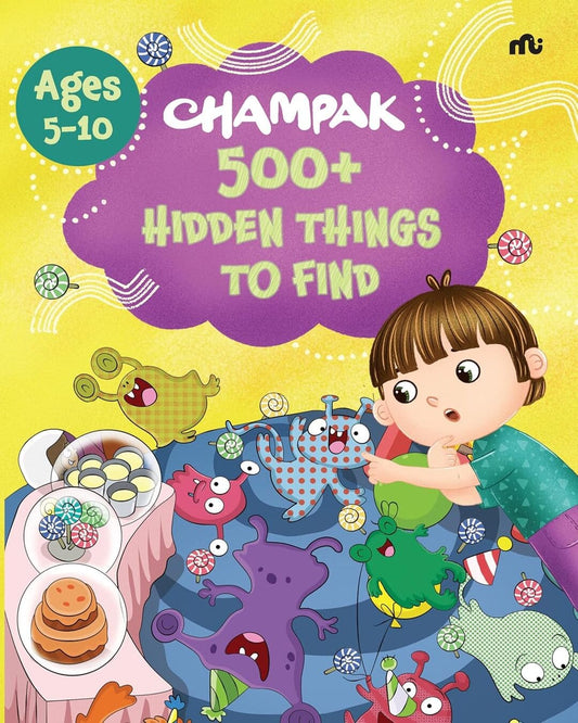 500+ Hidden Things To Find by Champak [Paperback]