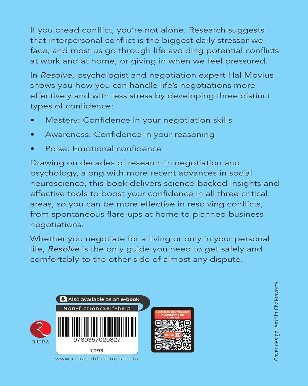 Resolve: Negotiating Life's Conflicts with Greater Confidence by Hal Movius [Paperback]