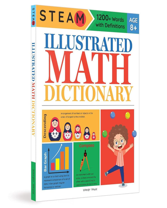 Maths Dictionary For Kids by Wonder House Books [Paperback]