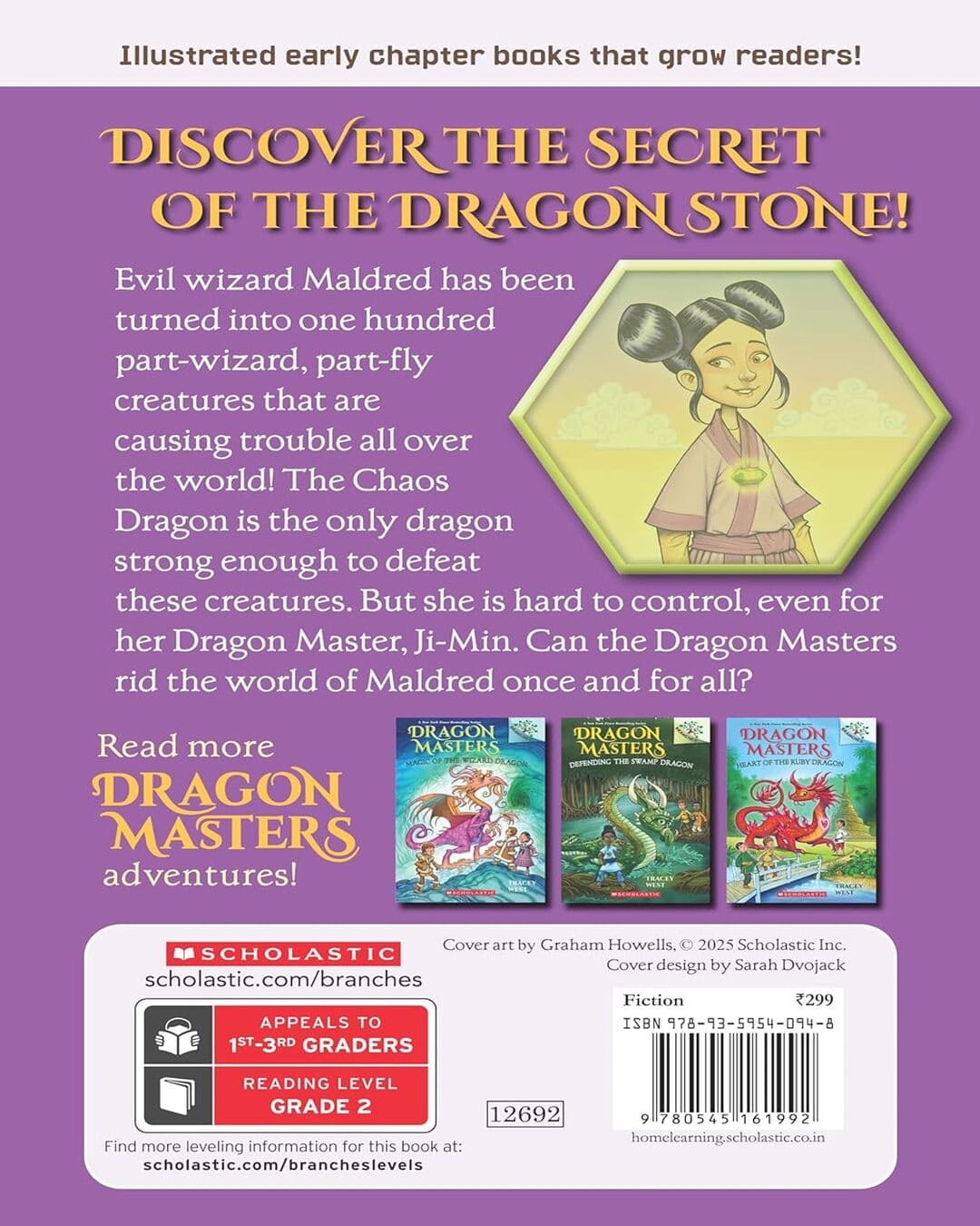 Dragon Masters #30: Vortex Of The Chaos Dragon by Tracey West [Paperback]
