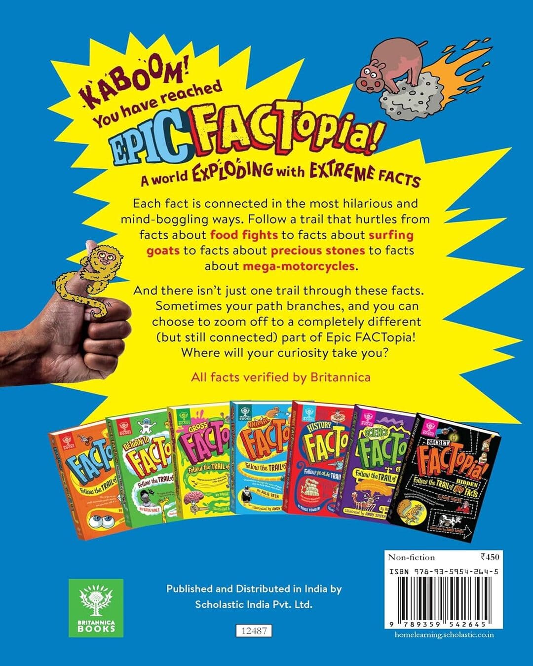 Epic Factopia! by Rose Davidson [Paperback]