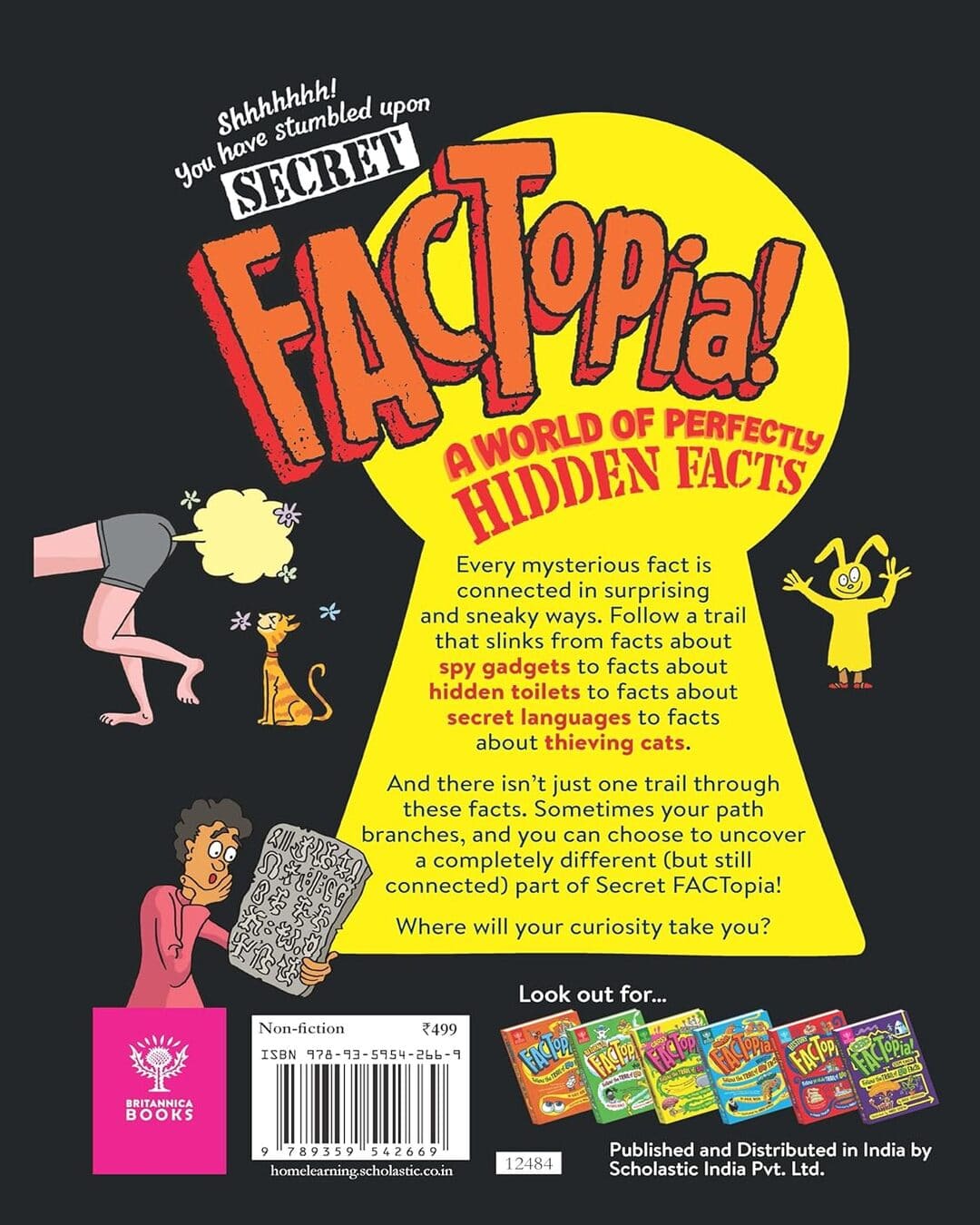 Secret Factopia! by Paige Towler [Paperback]