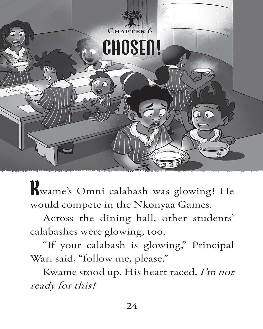 Kwames Magic Quest #4: Curse Of The Akoma Stone (A Branches Book) by Bernard Mensah [Paperback]