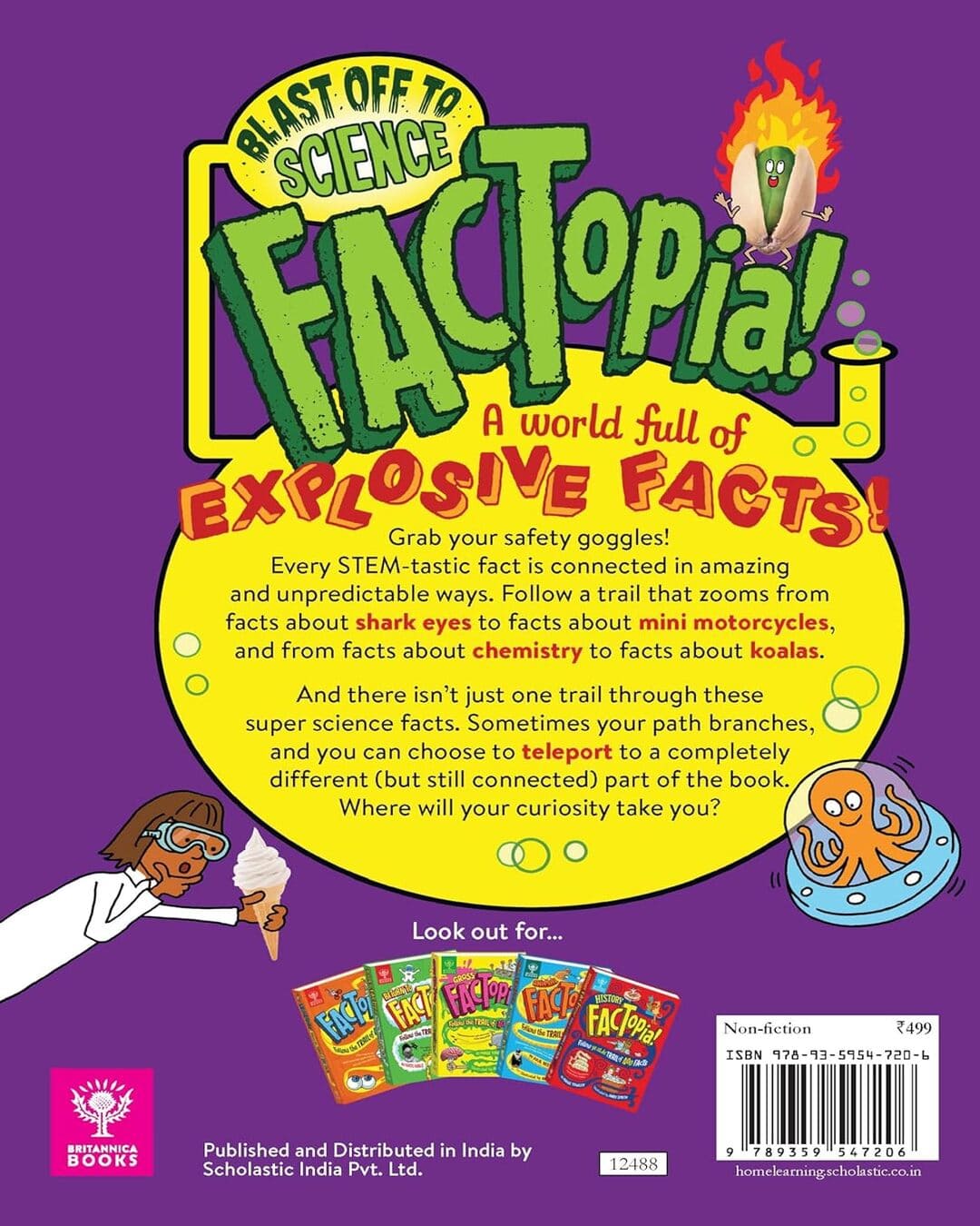 Science Factopia! by Rose Davidson [Paperback]