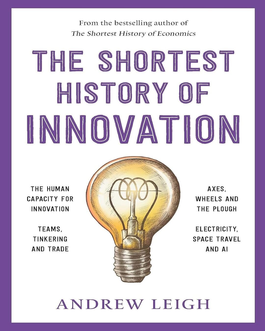 The Shortest History Of Innovation by Andrew Leigh [Paperback]