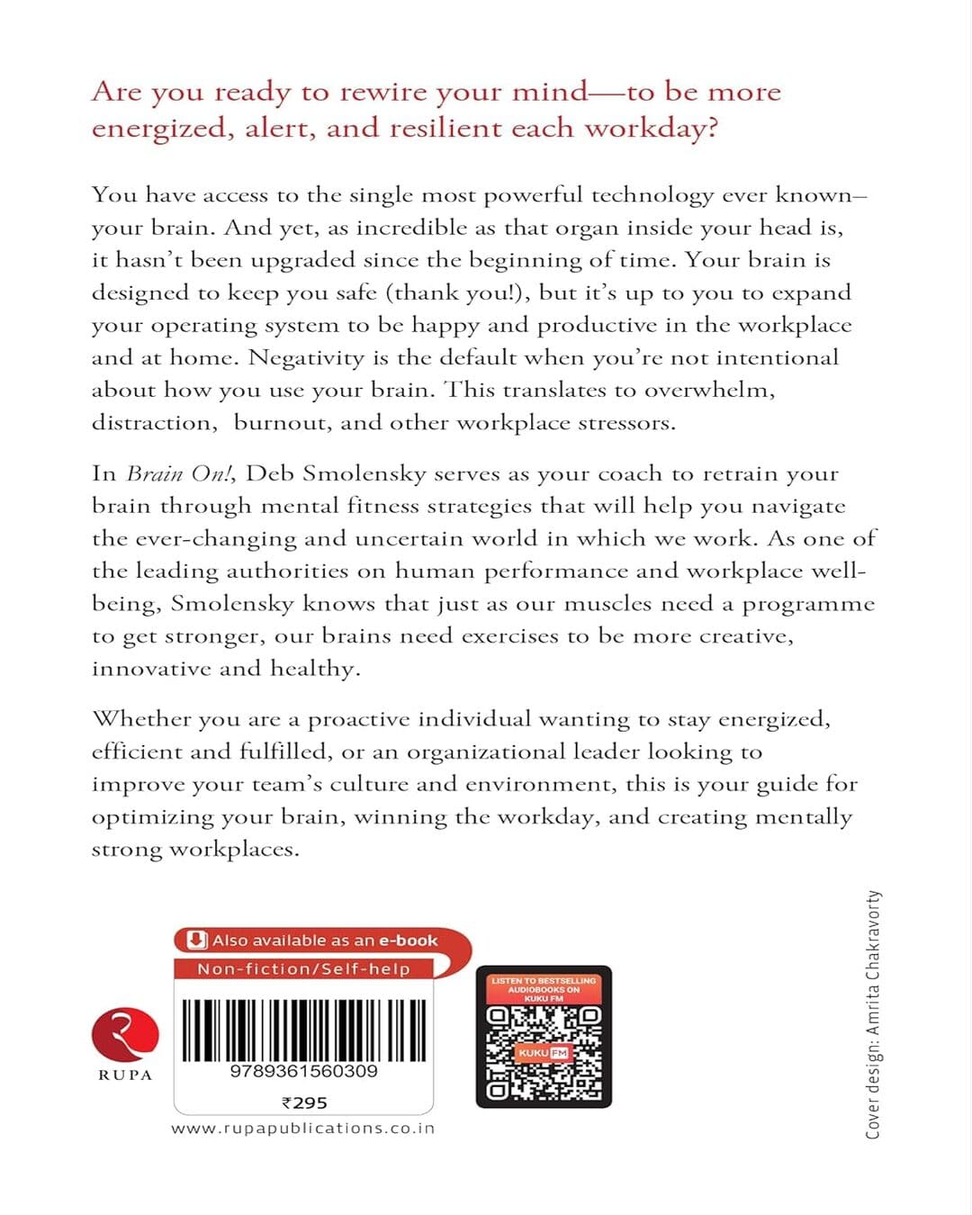Brain On : Mental Fitness Strategies for Sharpening Focus, Boosting Energy, and Winning the Workday by Deb Smolensky [Paperback]