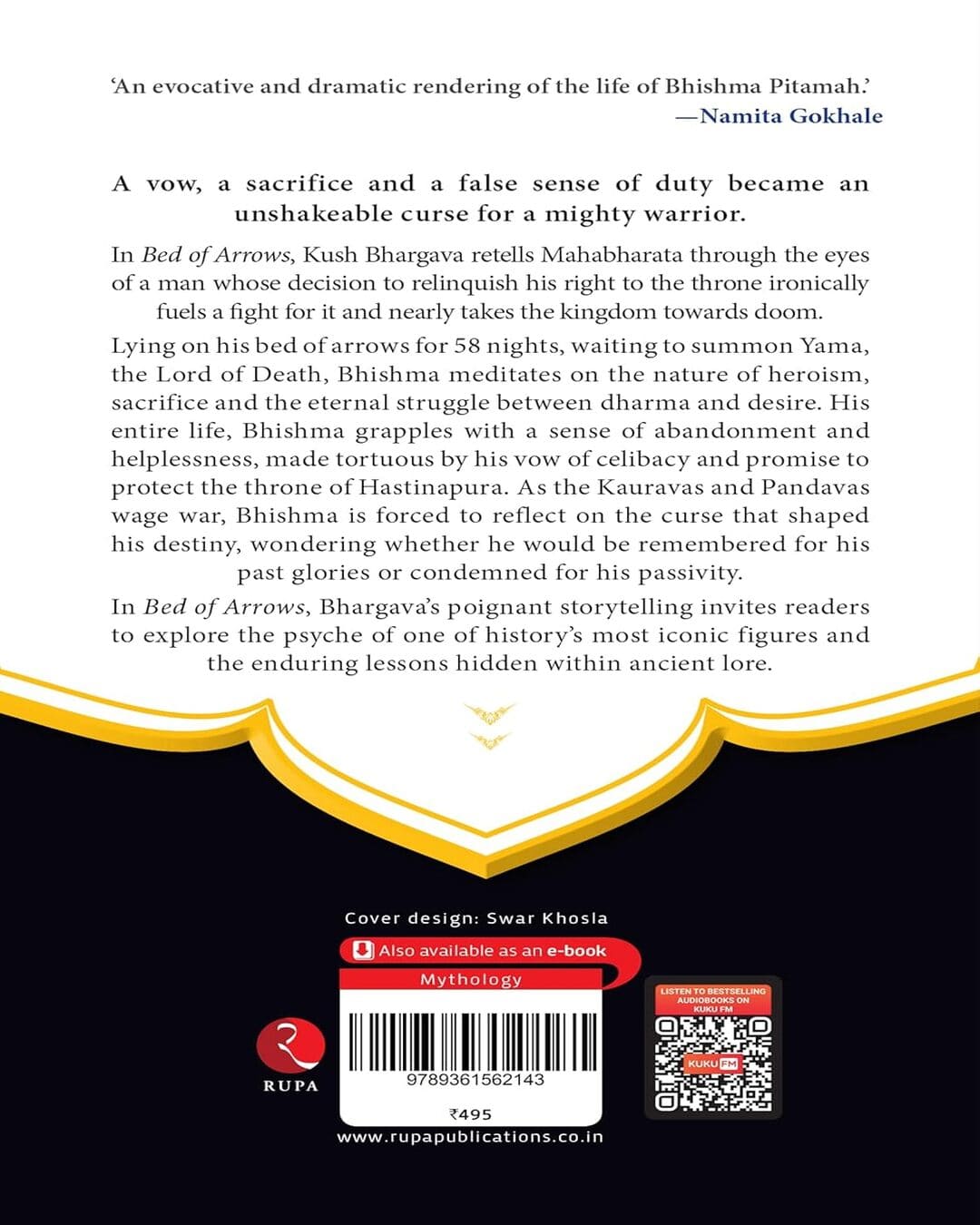 Bed Of Arrows by Kush Bhargava [Paperback]