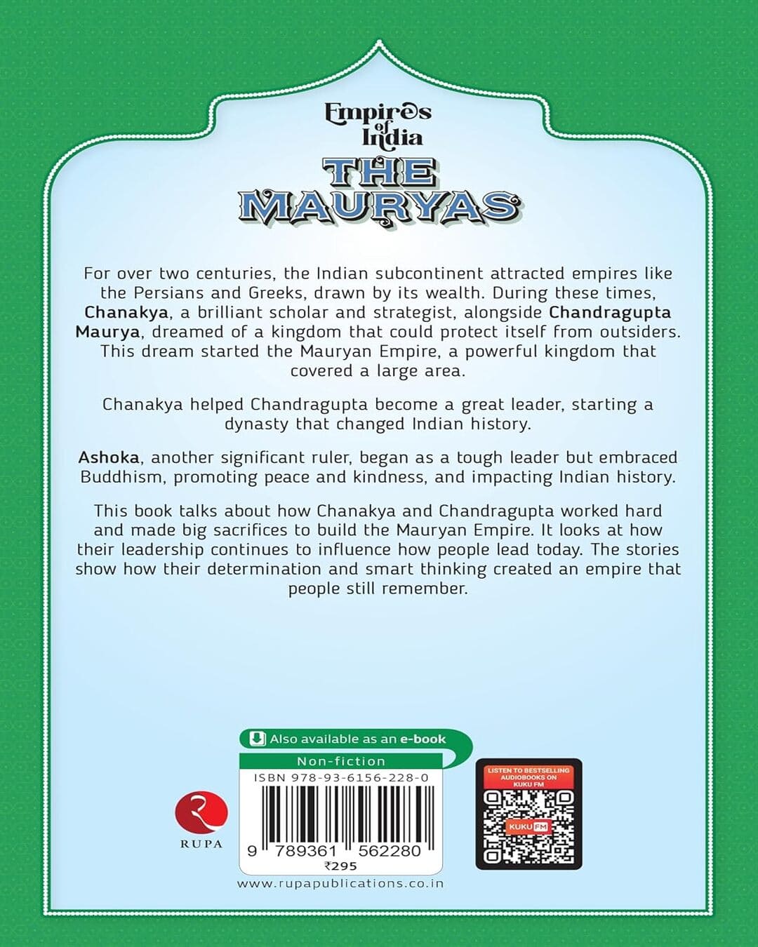 Empires of India: The Mauryas by Amar Chitra Katha [Paperback]