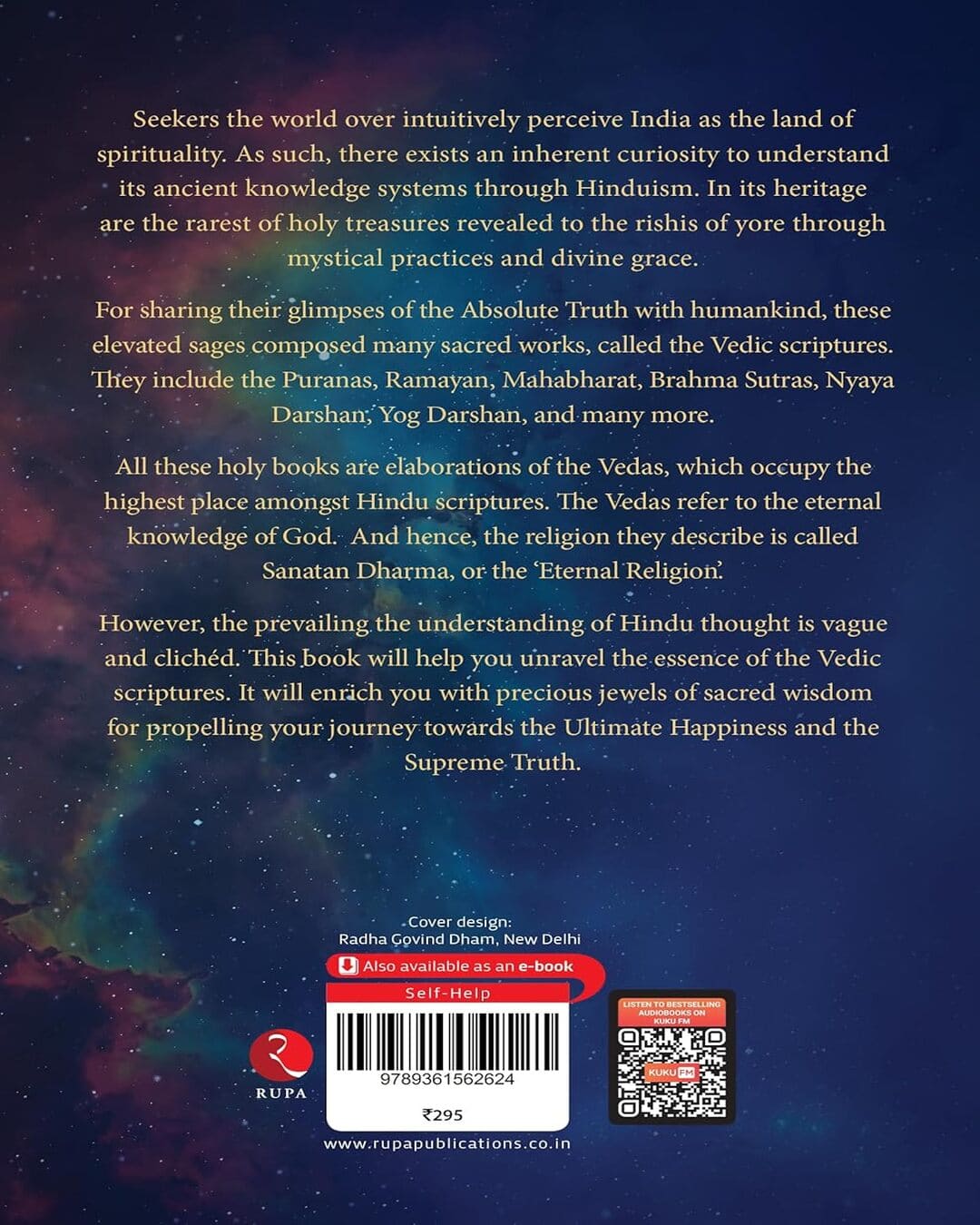 Spiritual Secrets from Hinduism: Essence of the Vedic Scriptures by Swami Mukundananda [Paperback]