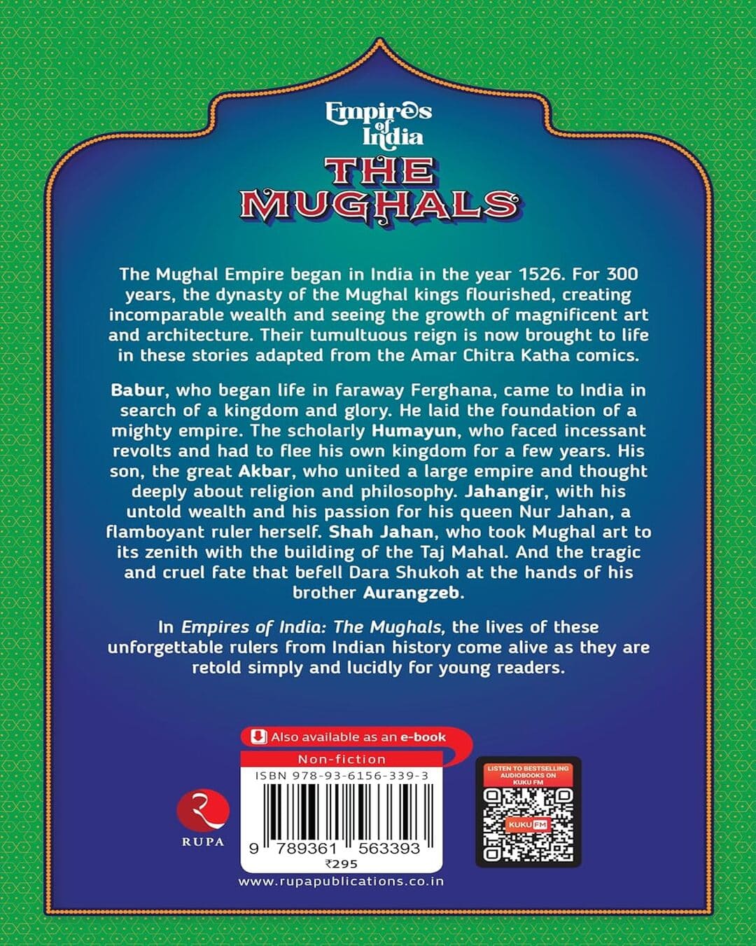 Empires of India: The Mughals by Amar Chitra Katha [Paperback]