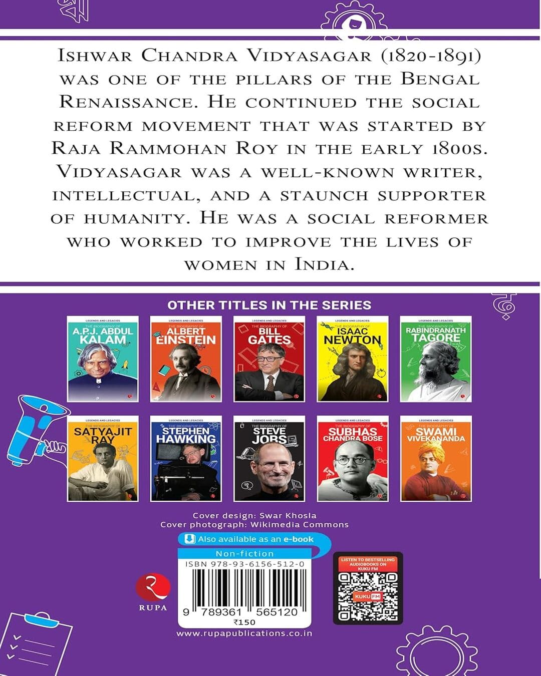Legends and Legacies : The Biography of Ishwar Chandra Vidyasagar [Paperback]