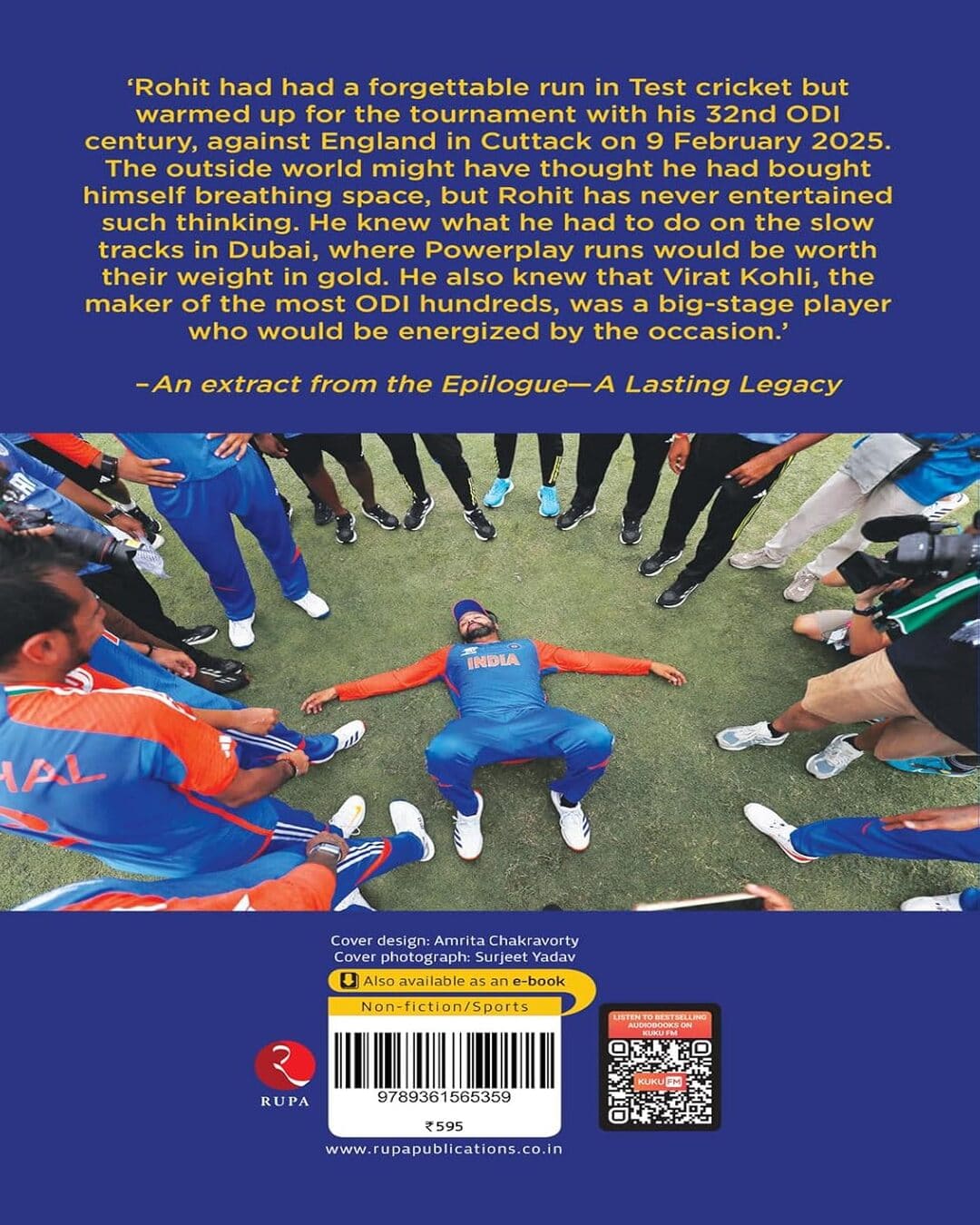 The Rise of the Hitman: The Rohit Sharma Story by R. Kaushik [Hardcover]