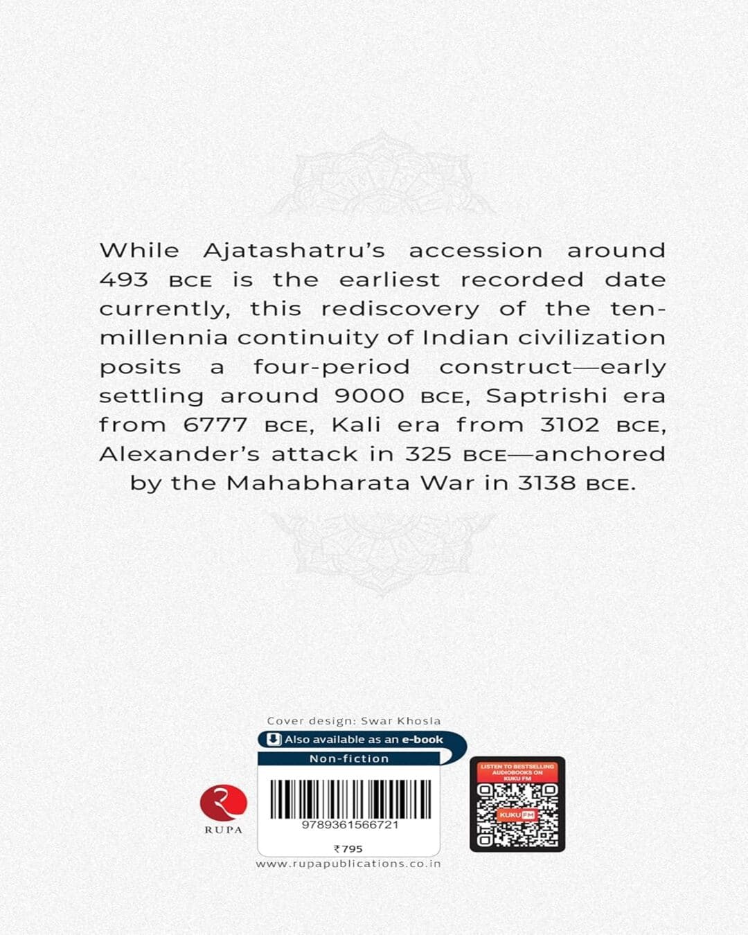 Timeline India : Rediscovery of the Chronology of a Ten Millennia Civilization by Rajnish Karki[Hardcover]