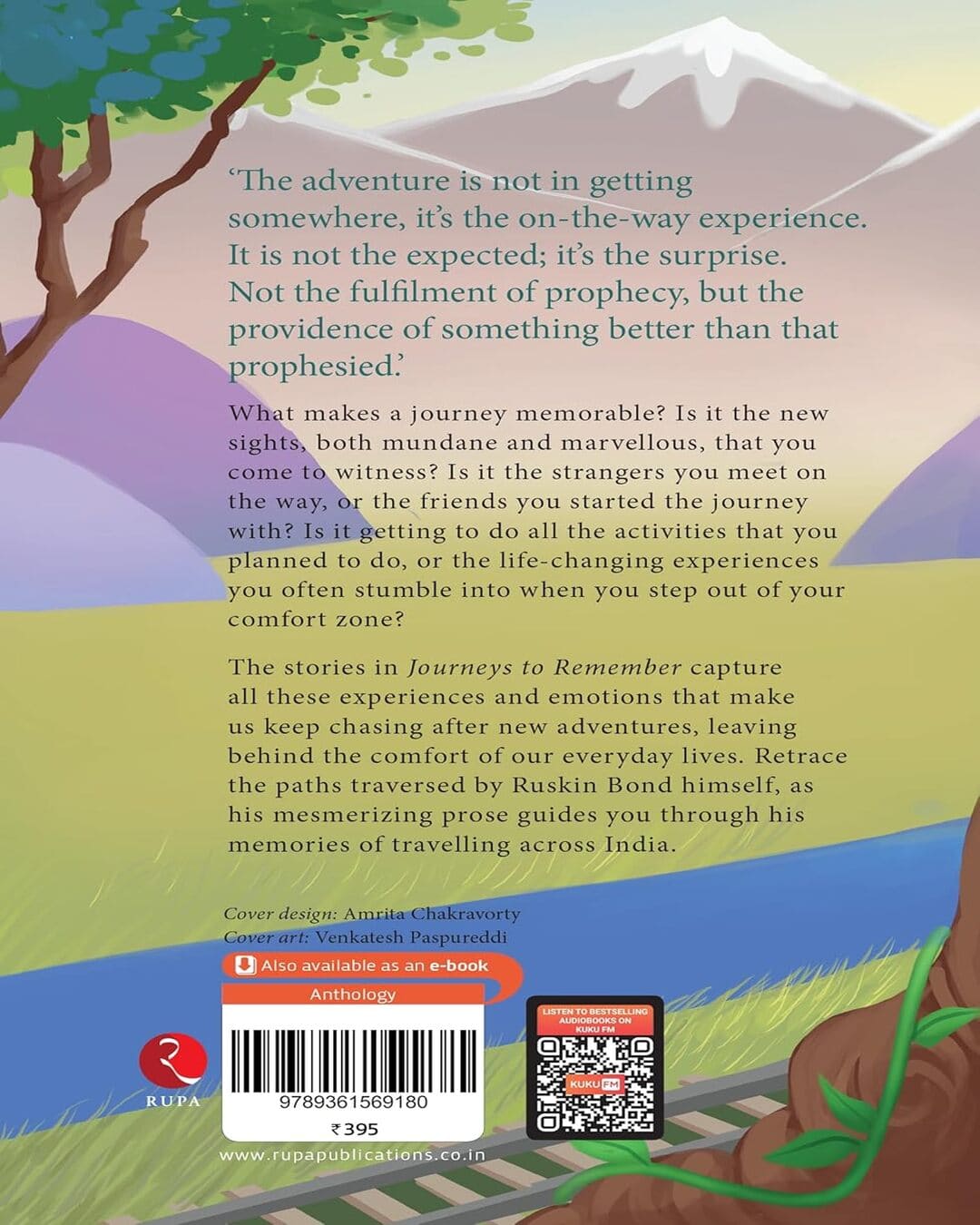 Journeys to Remember by Ruskin Bond [Paperback]