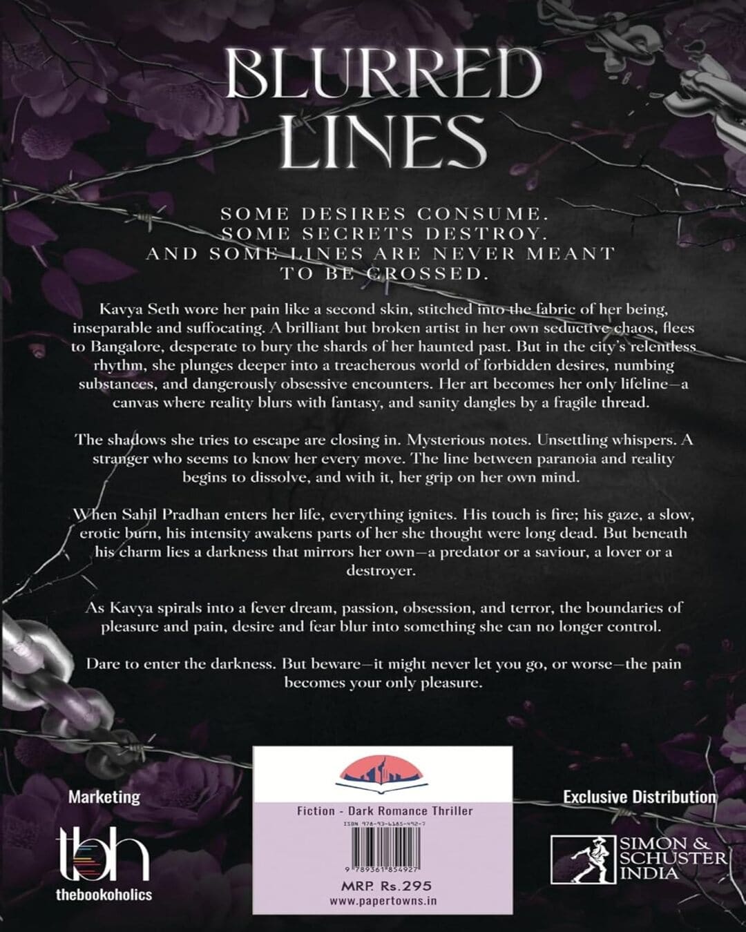Blurred Lines by Foram Shah [Paperback]