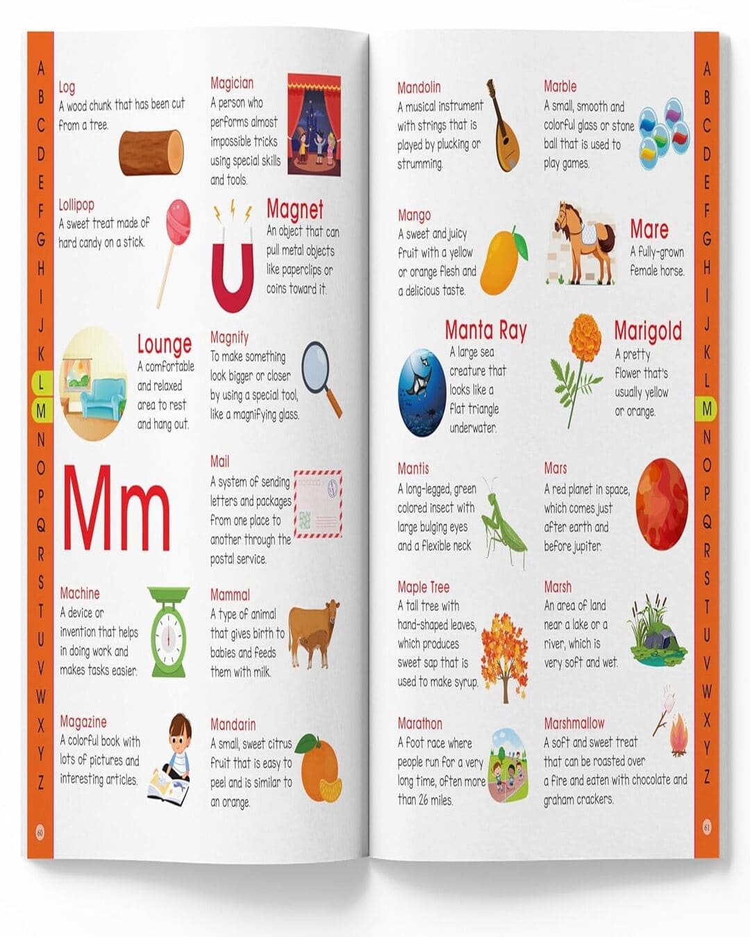 1200 Words Picture Dictionary by Wonder House Books [Paperback]