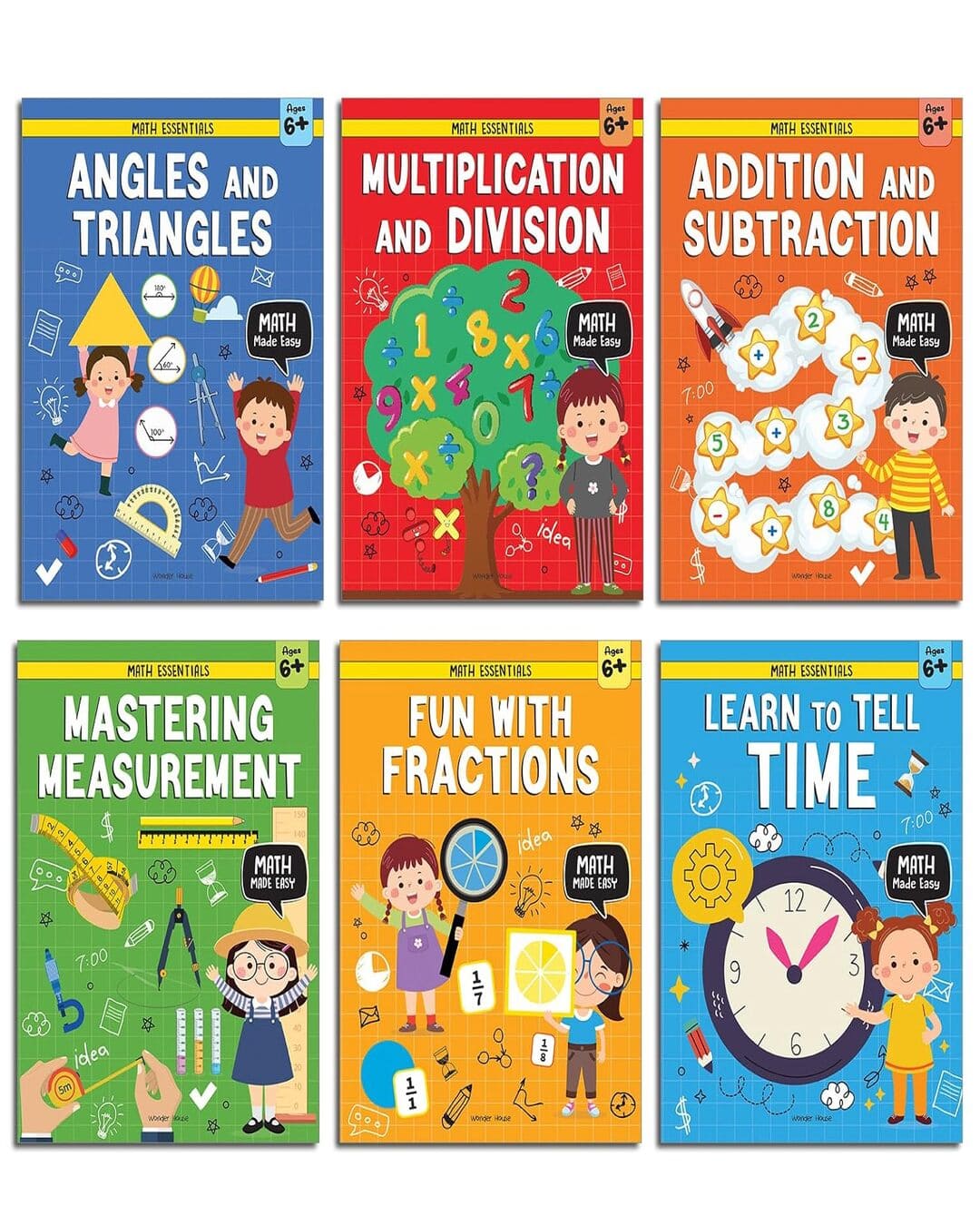 Math Made Easy Maths Essentials (Shrink Wrap) by Wonder House Books [Paperback]
