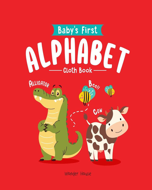 Alphabets Cloth Book by Wonder House Books [Cloth Book]