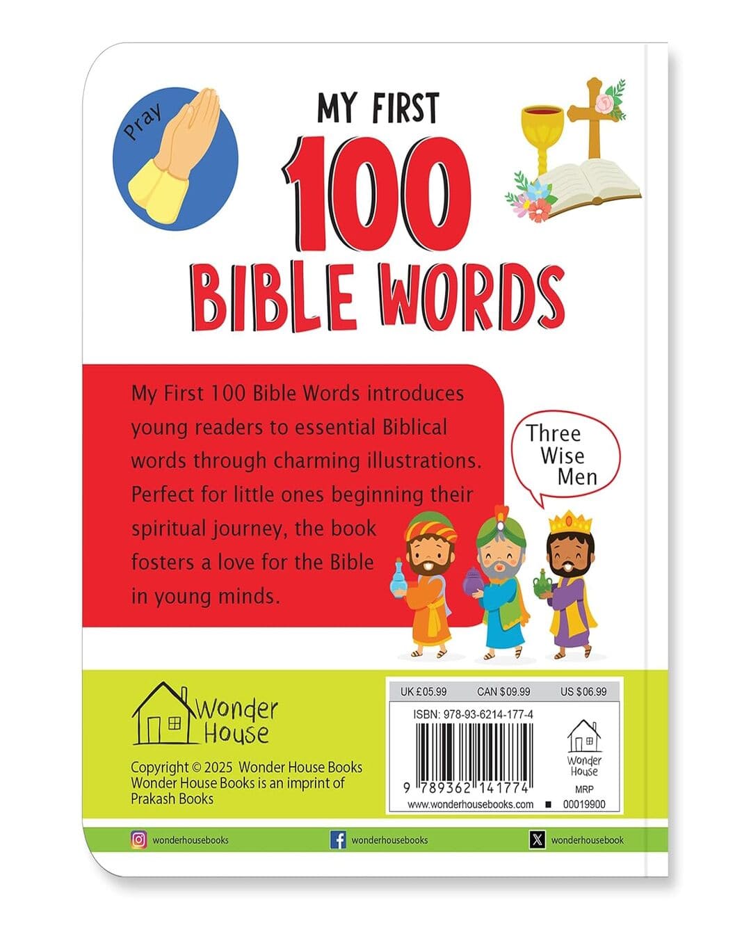 My First 100 Bible Words by Wonder House Books [Board Book]