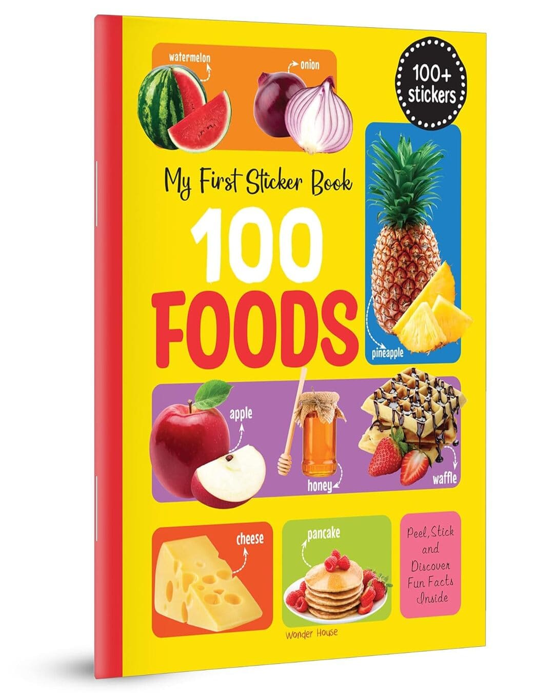 My First 100 Food Stickers by Wonder House Books [Paperback]
