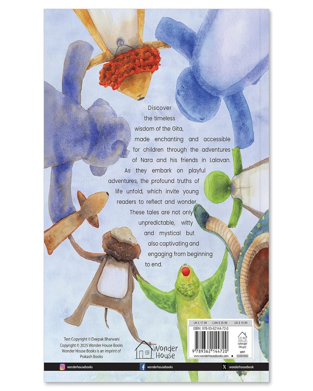 Wisdom Tales From Gita For Children by Deepak Bharwani [Paperback]