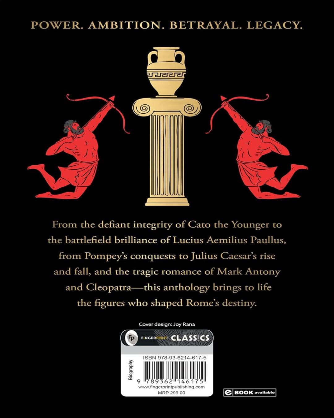 The Romans: Stories Of Leadership And Legacy by Plutarch [Paperback]