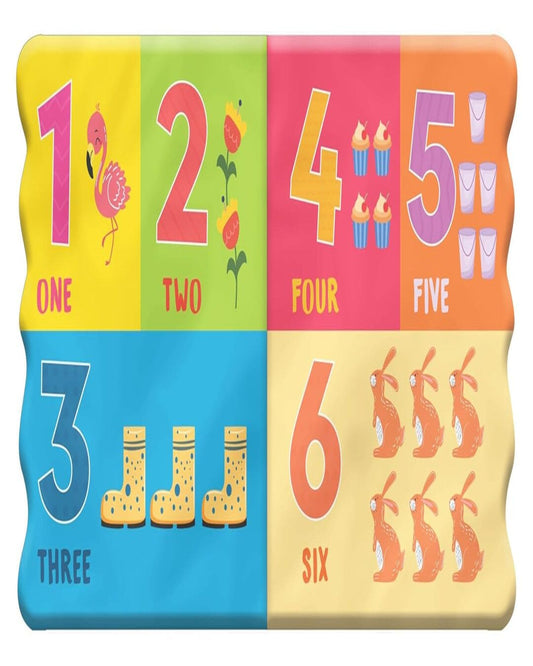Babys First Bath Time: 1,2,3 Bath Book by Wonder House Books