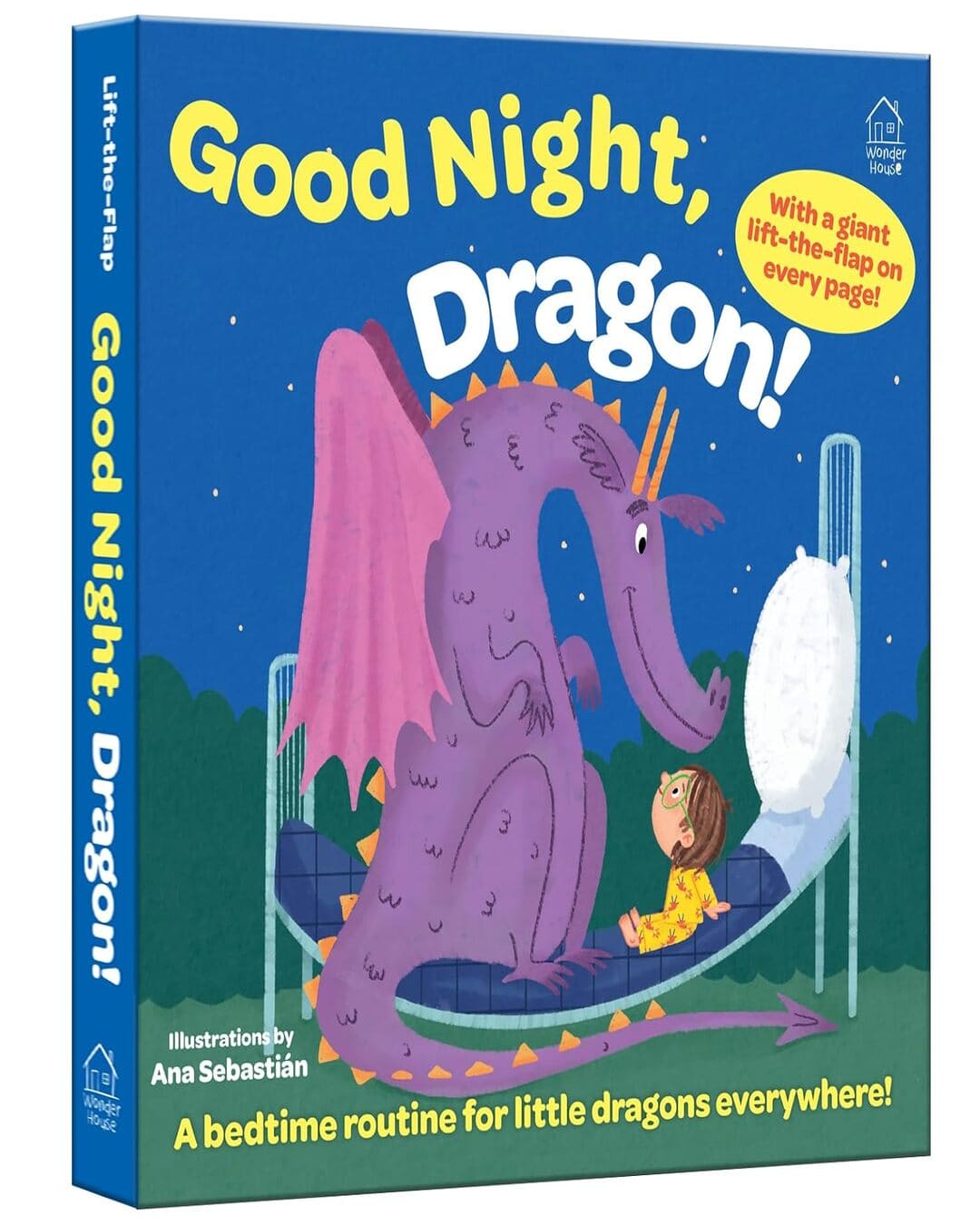 Sleep Tight, Dragon! (Lift The Flap) by Wonder House [Board Book]