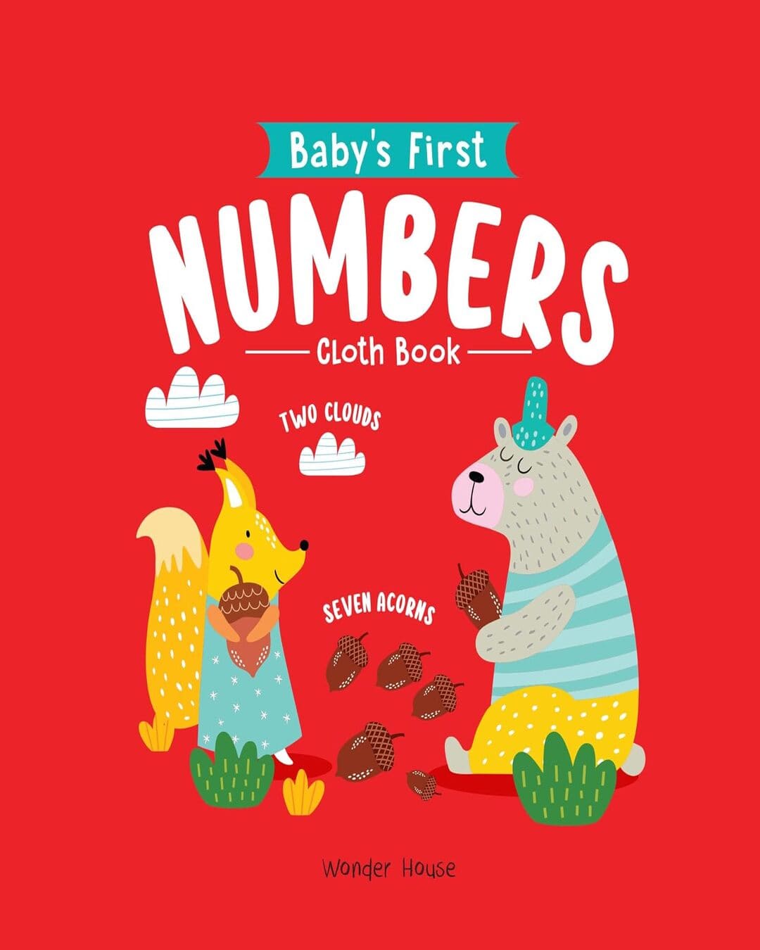 Numbers Cloth Book by Wonder House Books [Cloth Book]