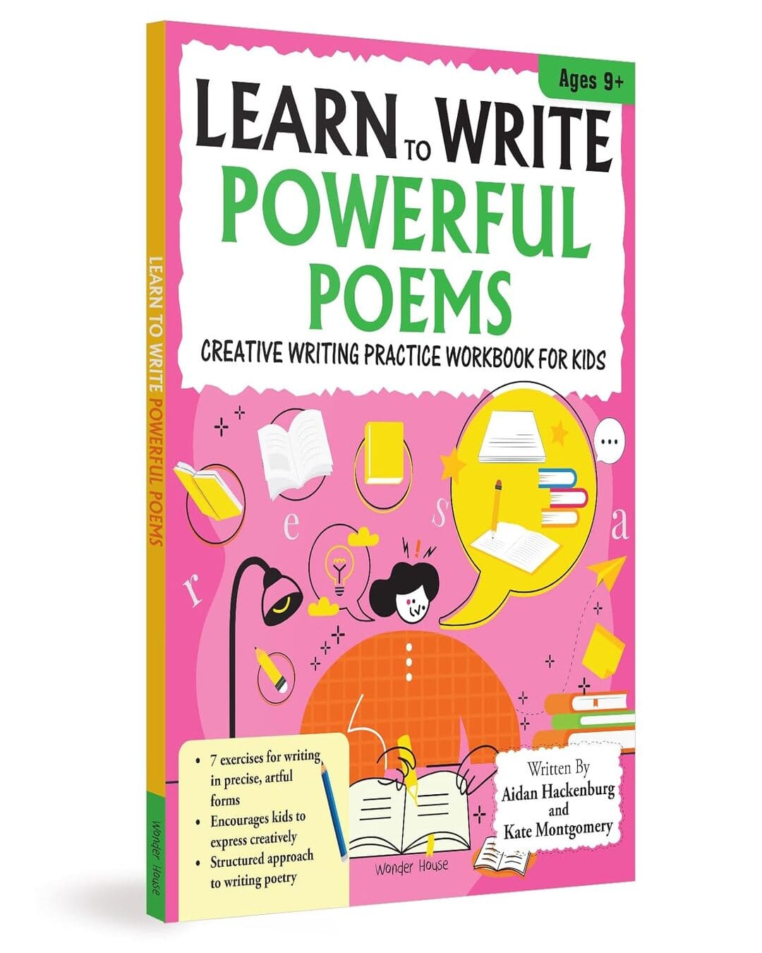 Learn To Write Powerful Poems by Aidan Hackenburg & Kate Montgomery [Paperback]