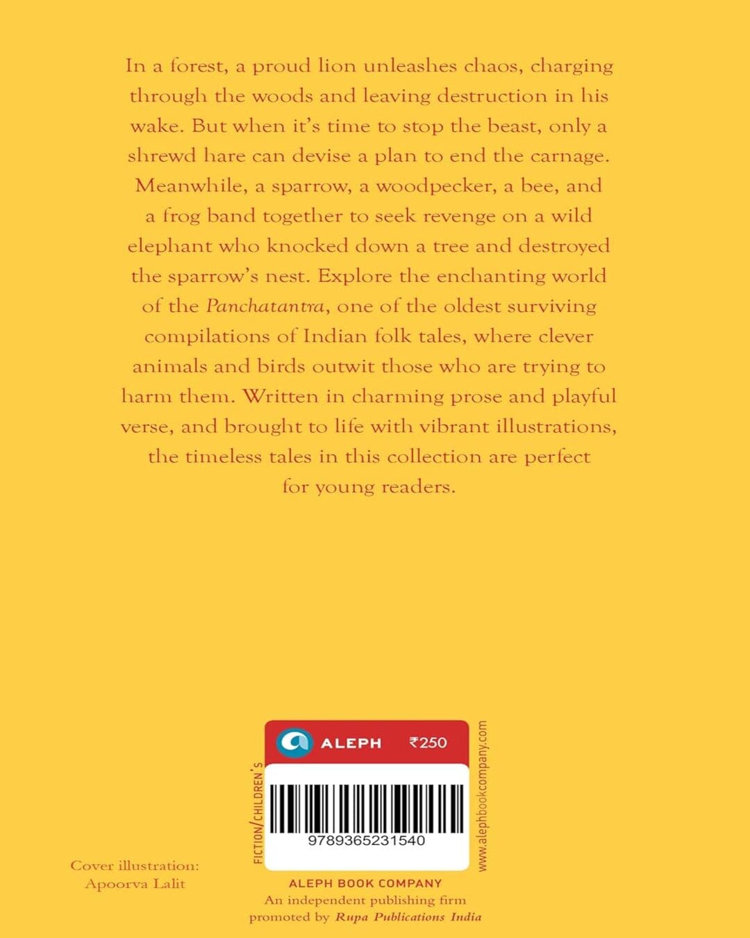 The Four Avengers Versus the Elephant: Two Tales from the Panchatantra [Hardcover]