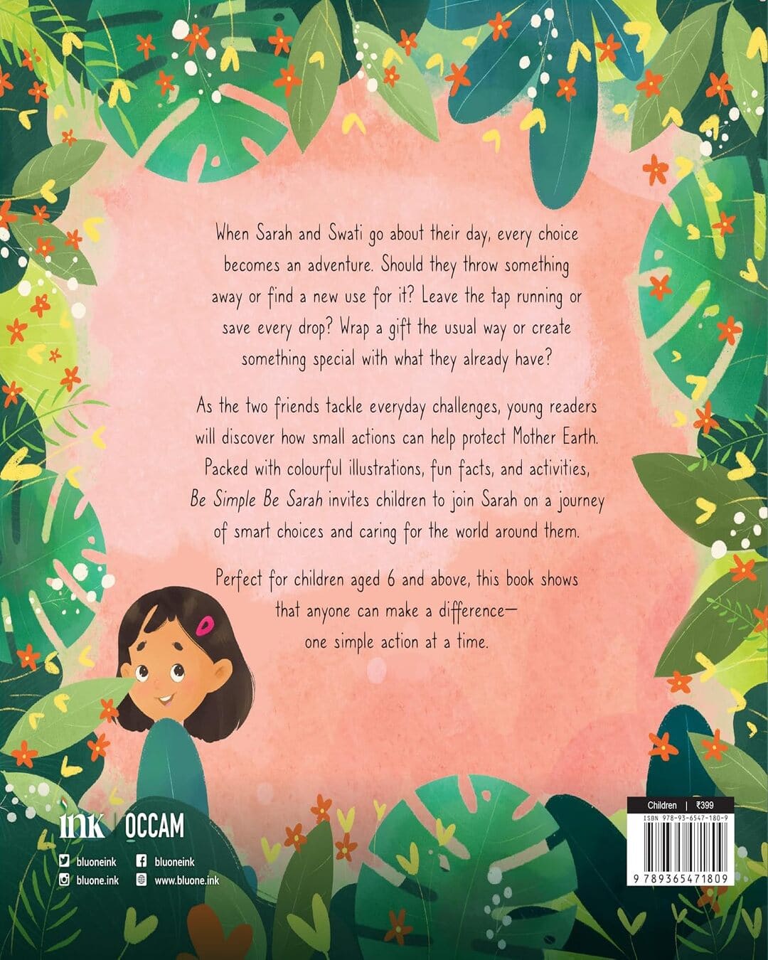 Be Simple Be Sarah by Geet Rao [Hardcover]