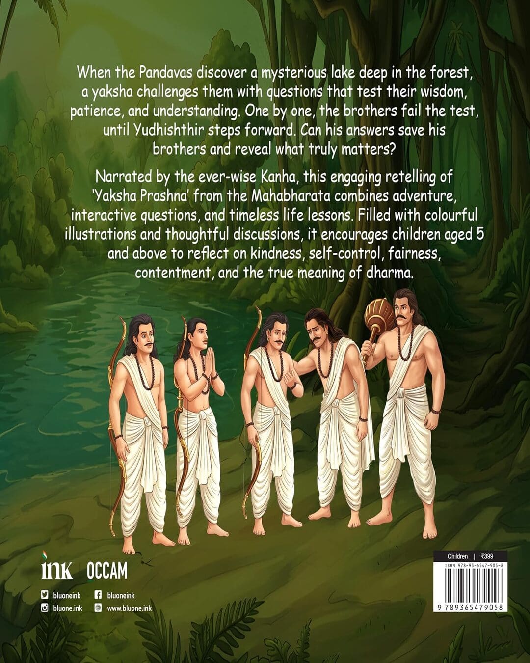 The Wise King And The Lake Of Riddles by Ami Ganatra [Hardcover]