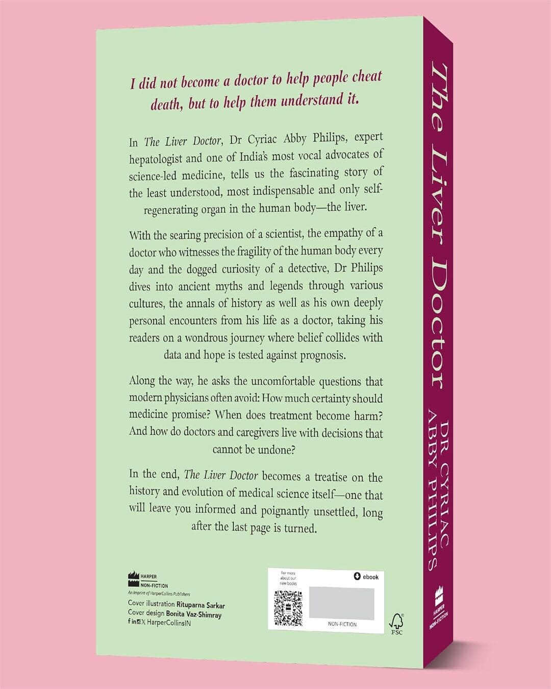 The Liver Doctor : Stories of Love, Loss and Regeneration by Cyriac Abby Philips [Paperback]