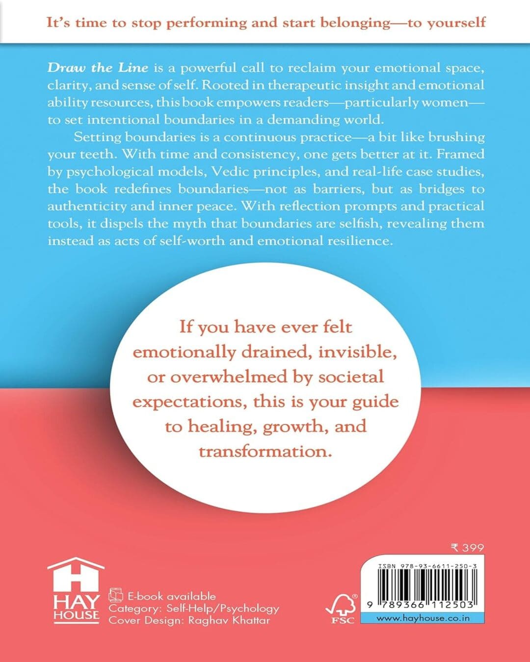 Draw The Line: Vedic Tools To Build Boundaries, Find Balance, And Thrive In Relationships by Sureka, Pragati Jalan [Paperback]