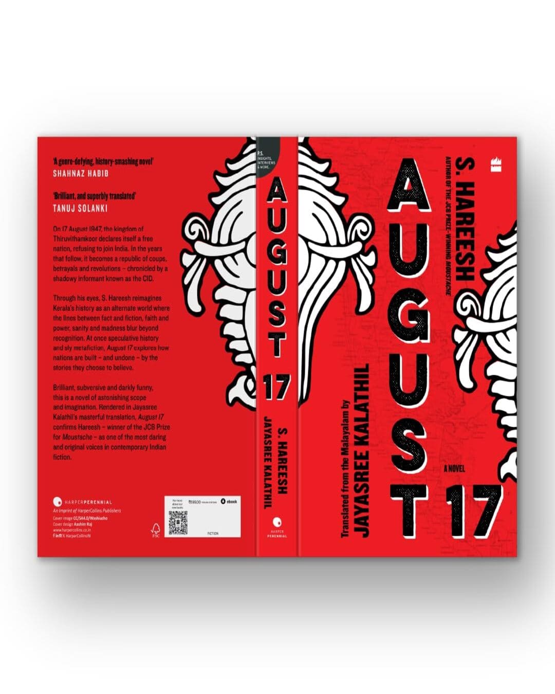 August 17 by S. Hareesh And Jayasree Kalathil [Paperback]