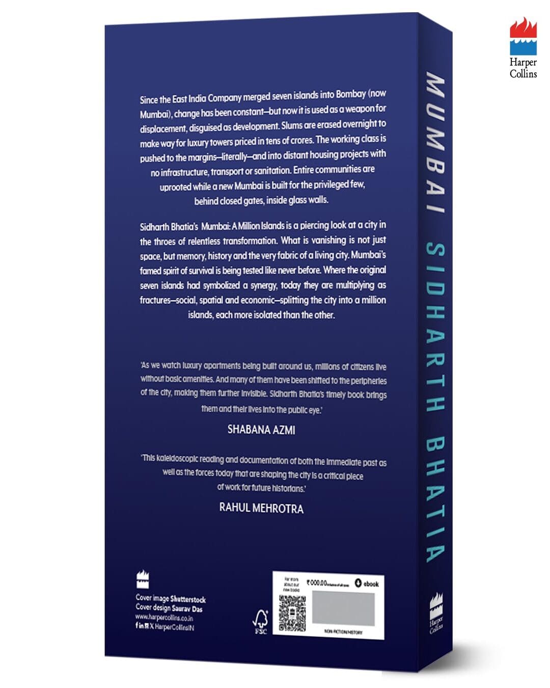 Mumbai : A Million Islands by Sidharth Bhatia [Paperback]