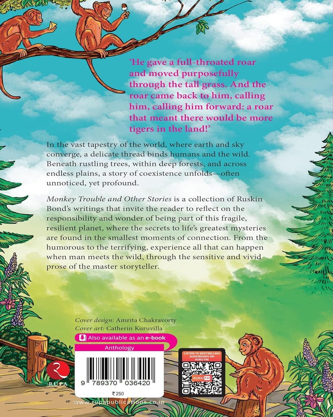 Monkey Trouble And Other Stories by Ruskin Bond [Paperback]