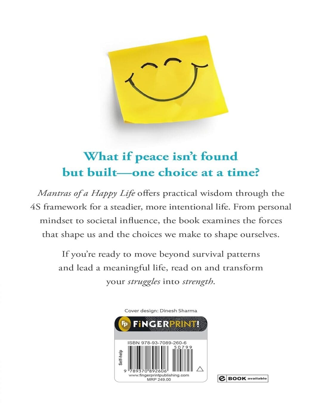 Mantras of a Happy Life : From Survival to Self-Mastery by Unbinary Kundan [Paperback]