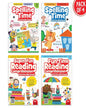 Reading Comprehension And Spelling Book Pack Of 4 Books by Wonder House Books [Product Bundle]