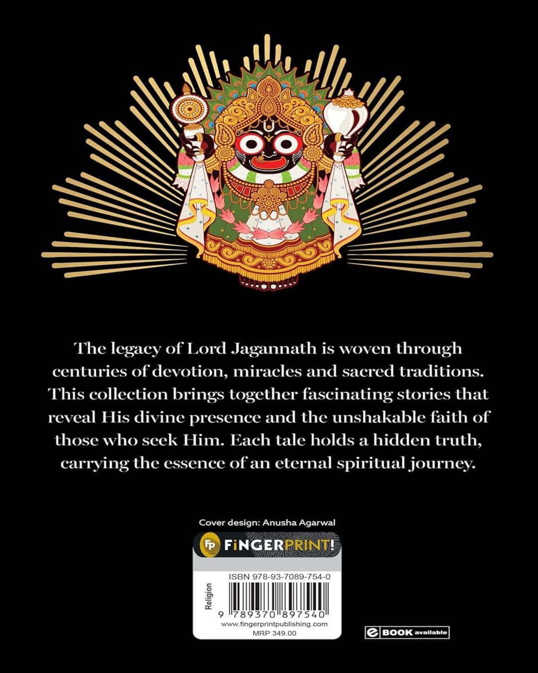 Jagannath: The Lord Of The Universe by Shubha Vilas [Paperback]