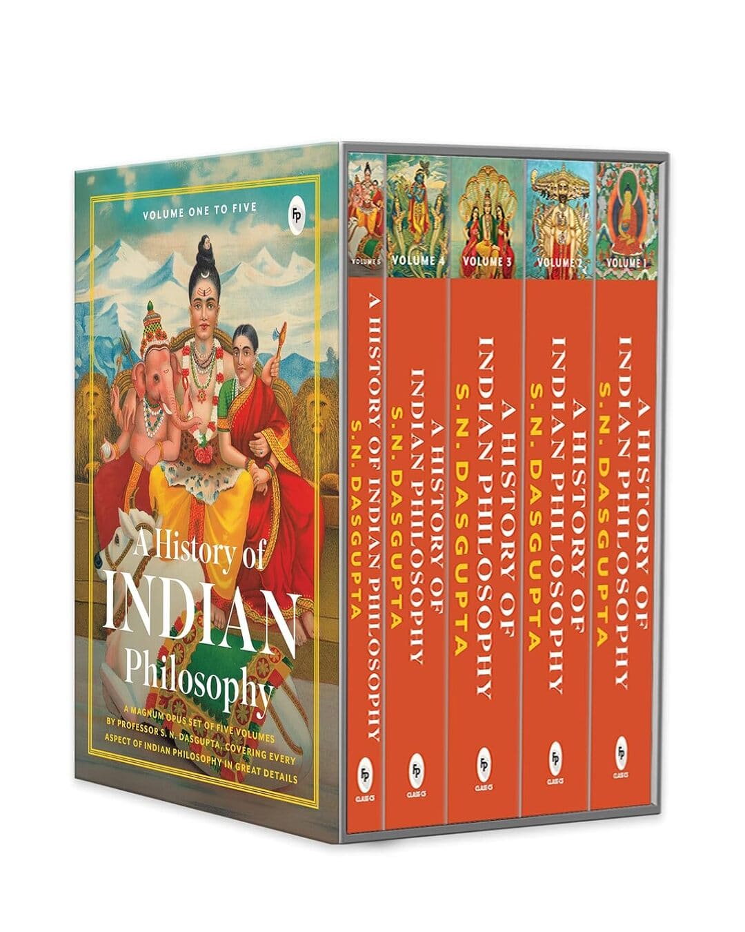 A History Of Indian Philosophy Volume Boxed Set (Set Of 5 Books) by S.N. Dasgupta [Box Set]