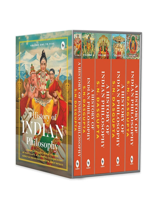 A History Of Indian Philosophy Volume Boxed Set (Set Of 5 Books) by S.N. Dasgupta [Box Set]