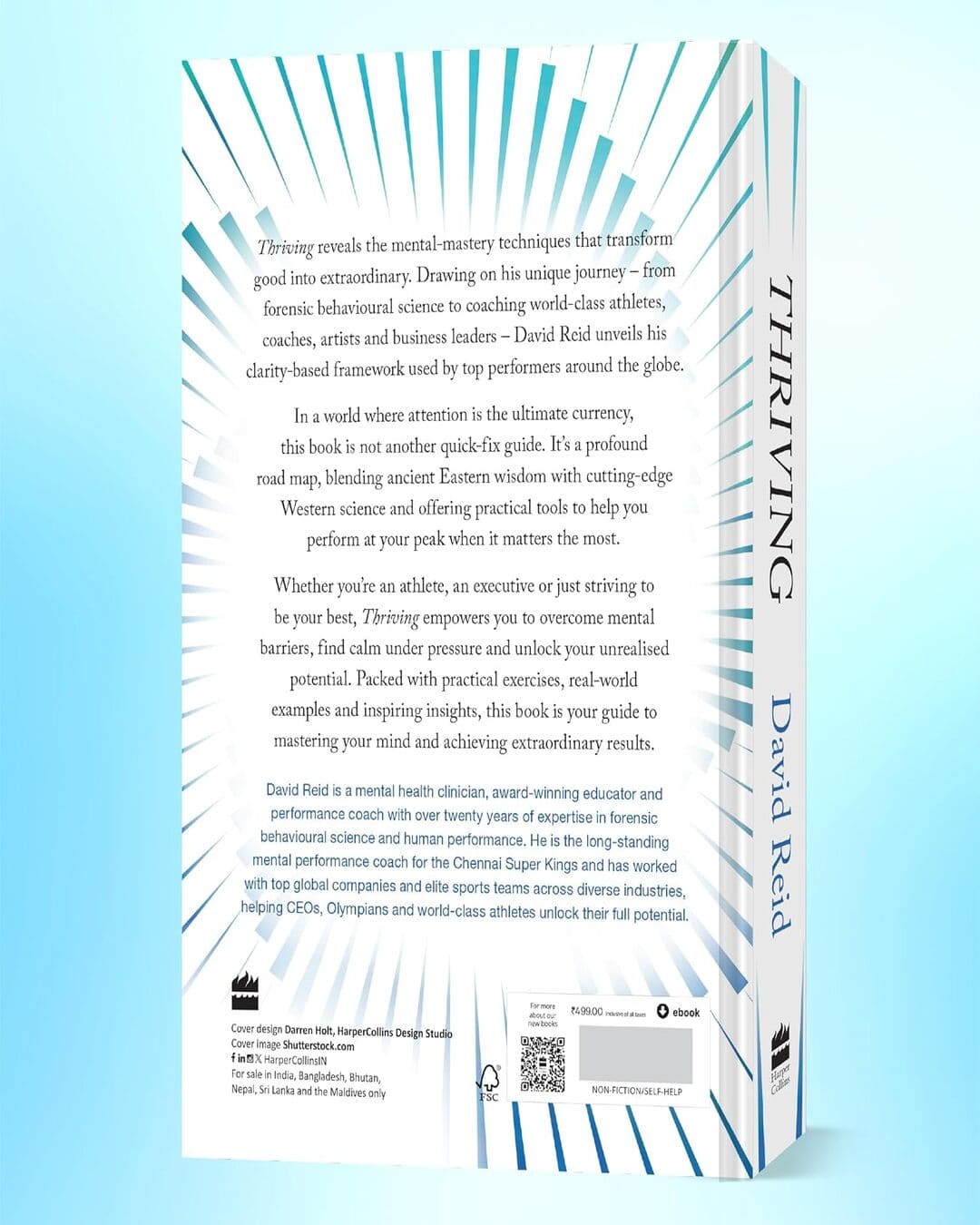 Thriving: The Path to Mental Mastery and Peak Performance  by David Reid [Paperback]