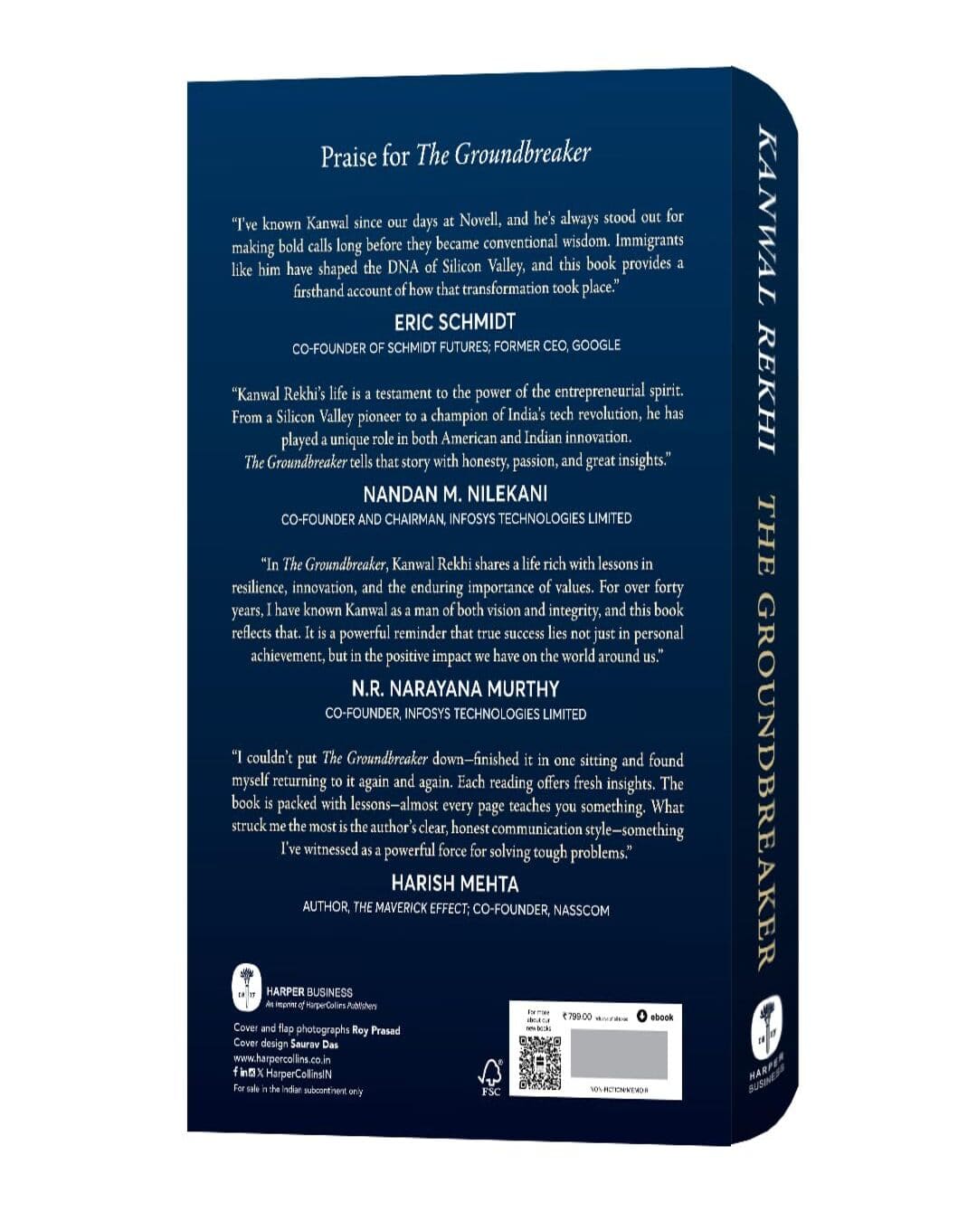The Groundbreaker by Kanwal Rekhi [Hardcover]