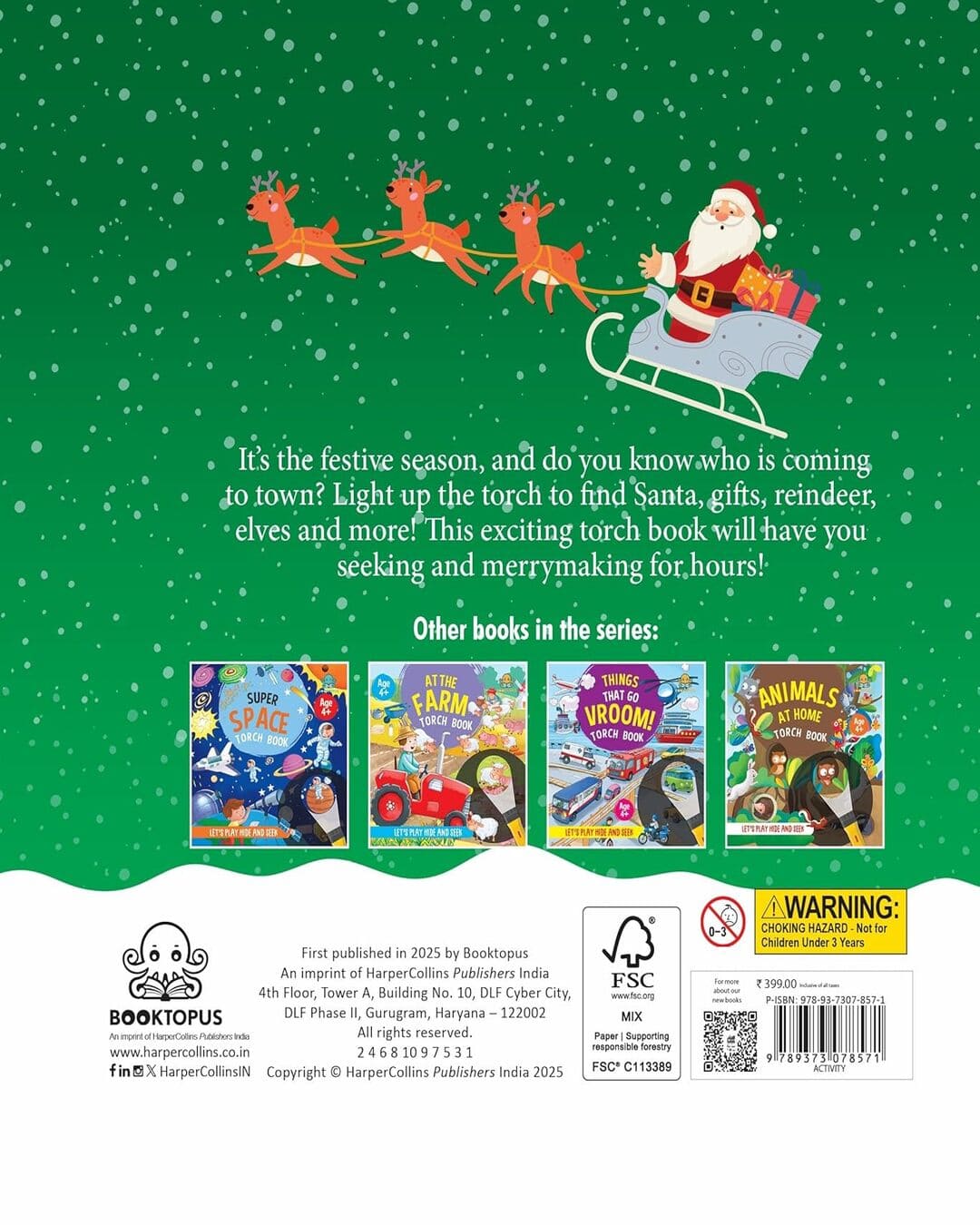 Christmas Wonderland (Torch Book) by Booktopus [Board Book]