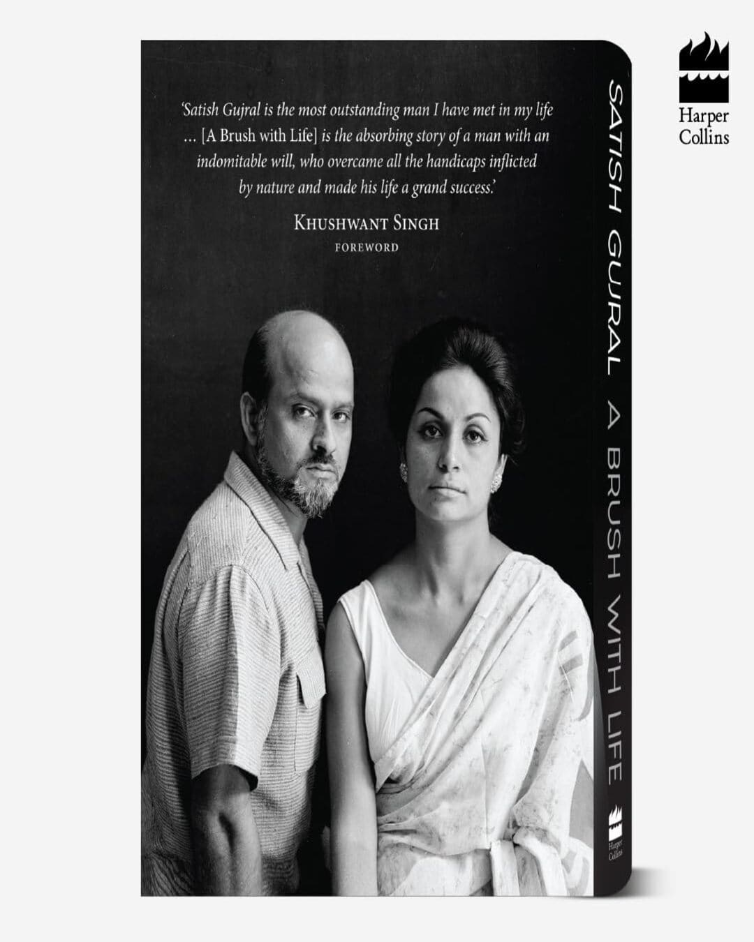 A Brush With Life: An Autobiography by Satish Gujral [Hardcover]