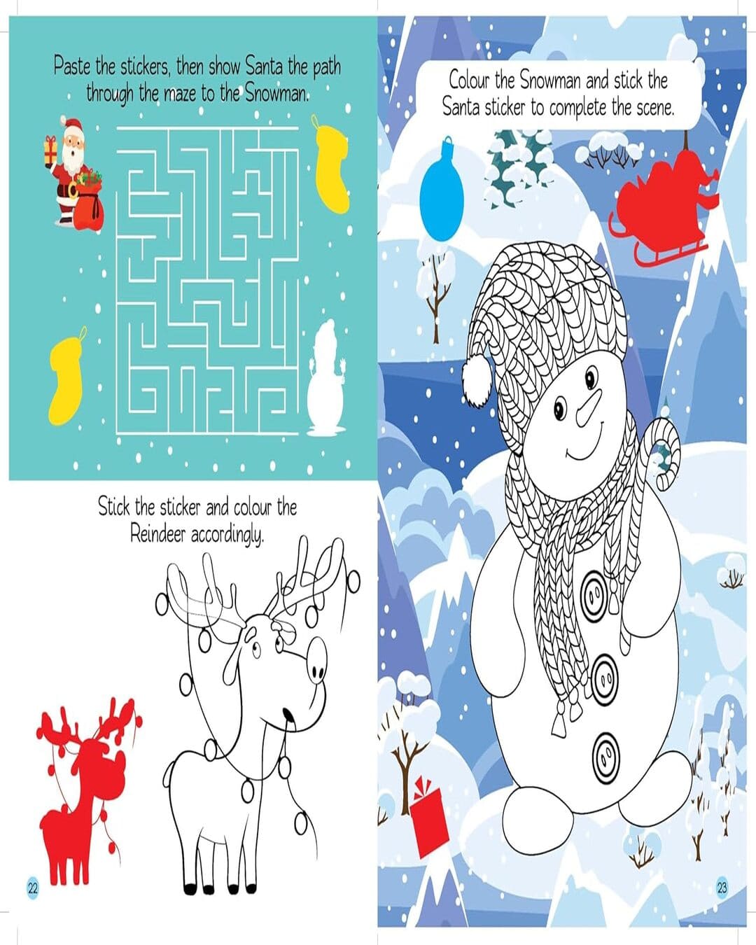 My Big Sticker And Activity Book by Booktopus [Paperback]